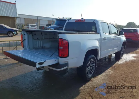 2021 Chevrolet Colorado 2Wd Short Box Wt z USA, uszkodzony, nr VIN 1GCGSBEA1M1268867